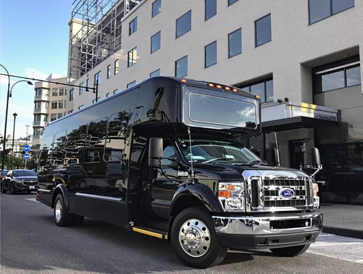 28 passenger executive party bus